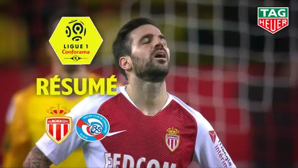 AS Monaco - RC Strasbourg Alsace ( 1-5 ) - Résumé - (ASM - RCSA) / 2018-19