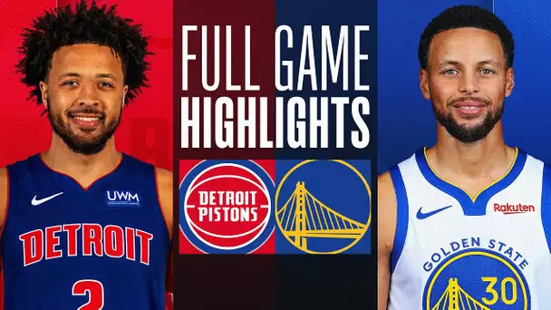 PISTONS at WARRIORS | FULL GAME HIGHLIGHTS | January 5, 2024