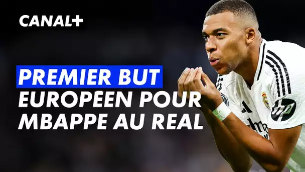 Le premier but de Mbappe en Ligue des Champions avec le Real - Ligue des Champions 2024-25 (J1)