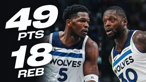 Anthony Edwards & Julius Randle Lead The Timberwolves to The W on #NBAXmas! 🎅| December 25, 2024