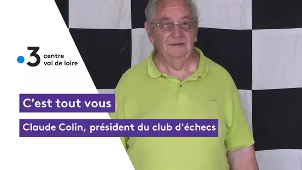 Courtenay : découvrez le portrait de Claude Colin, président du club d'échecs