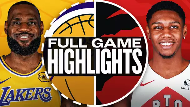 LAKERS at RAPTORS | FULL GAME HIGHLIGHTS | November 1, 2024