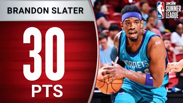 Brandon Slater (30 PTS) GETS BUCKETS In Summer League Action!