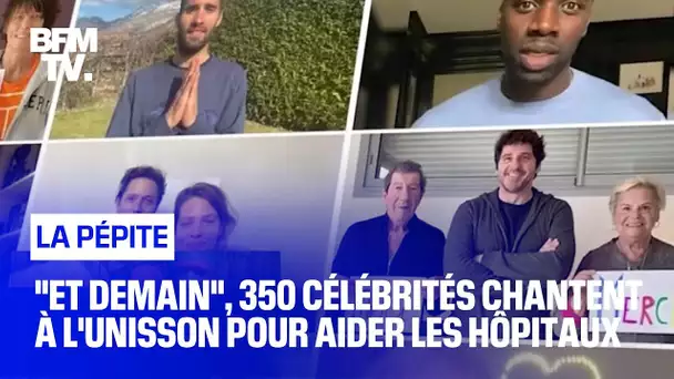 "Et demain", 350 célébrités chantent à l'unisson pour aider les hôpitaux