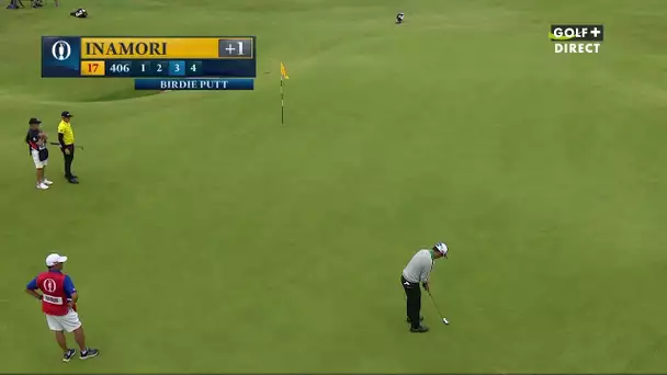 The Open 2019 - Quel putt pour birdie d'Inamori !