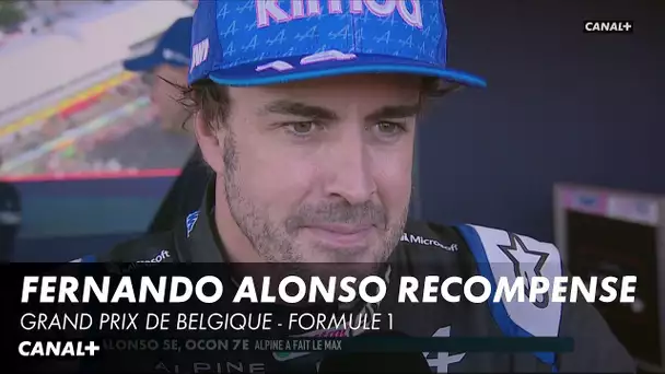 Fernando Alonso termine P5 du Grand Prix de Belgique ! - F1