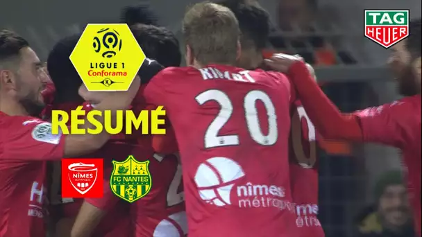 Nîmes Olympique - FC Nantes ( 1-0 ) - Résumé - (NIMES - FCN) / 2018-19