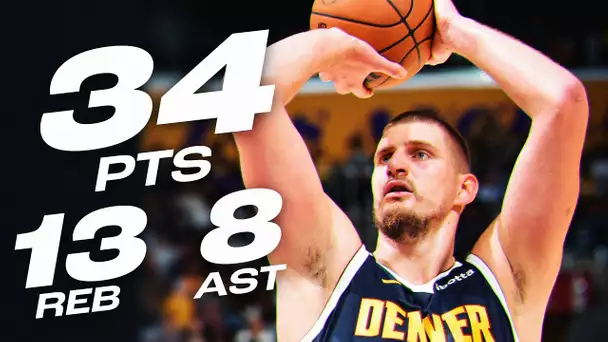 Nikola Jokić's IMPRESSIVE Double-Double Performance in LA! 🔥| November 23, 2024