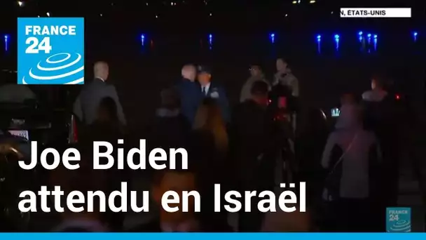 Joe Biden attendu en Israël, première étape de sa tournée au Proche-Orient • FRANCE 24