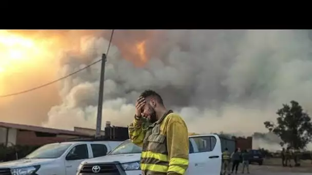 Le sud de l'Europe en proie aux flammes, deux morts en Espagne