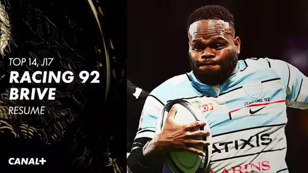 Le résumé de Racing 92 / Brive - J17 Top 14