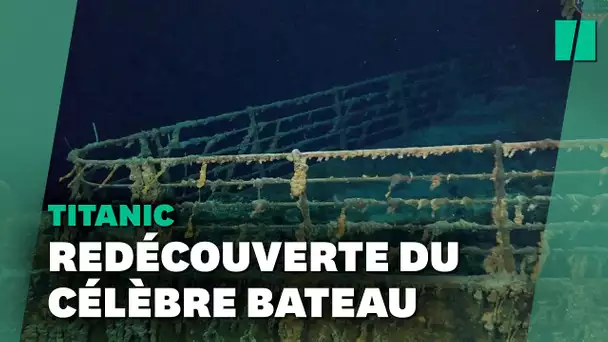 Aux États-Unis, de nouvelles images du Titanic montrent à quel point le navire se détériore