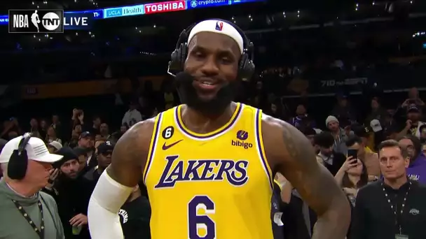 LeBron James Full Postgame Interview After Breaking The NBA's All-Time Scoring Record | #ScoringKing