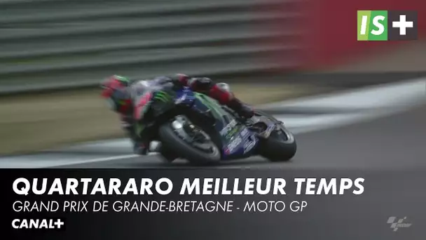 Quartararo meilleur temps - Grand Prix de Grande-Bretagne