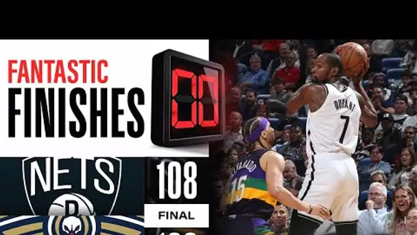 CLOSE FINISH In Final 3:37 Nets vs Pelicans | January 6, 2023