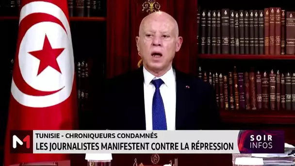 Tunisie: les journalistes manifestent contre la répression