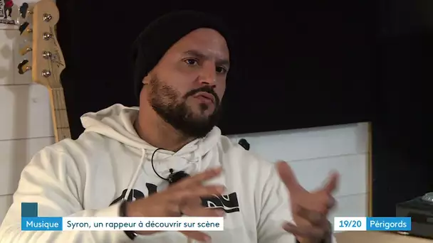 Le rappeur Syron paré pour défendre son album Anté-Diluvien sur scène