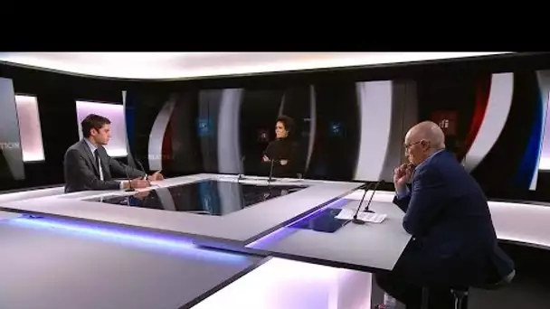 G. Attal : "Les efforts peuvent nous permettre de tenir pendant que la vaccination se déploie"