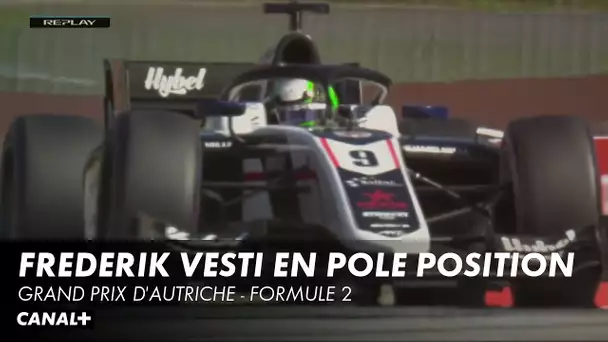 Frederik Vesti en pole position - Grand Prix d'Autriche - F2