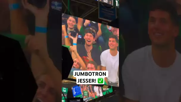 Jesser made it on the Jumbotron! 👏🔥 | #Shorts