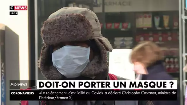 Coronavirus :  doit-on porter un masque ?