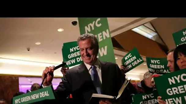 Le maire de New York Bill de Blasio se lance dans la course à la présidentielle