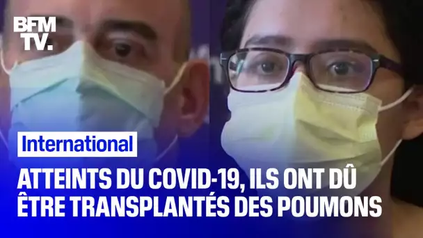 Gravement atteints du Covid-19, ils doivent leur survie à une transplantation des poumons