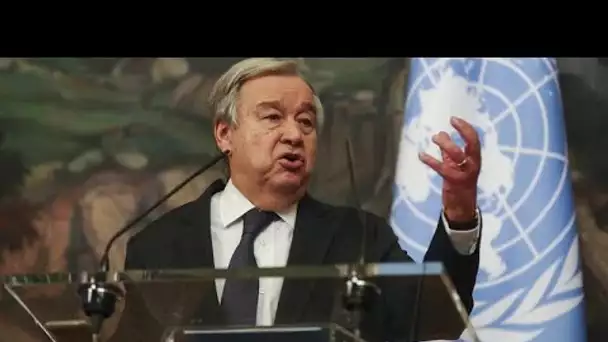 Urgence climatique : Antonio Guterres exhorte les pays riches à "passer aux actes"