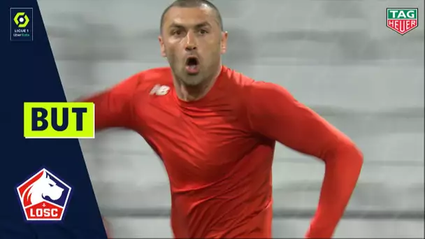 But Burak YILMAZ (85' - LOSC LILLE) OLYMPIQUE LYONNAIS - LOSC LILLE (2-3) 20/21