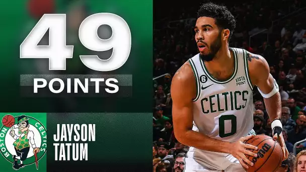 Jayson Tatum Scores HUGE DOUBLE-DOUBLE - 49 PTS & 11 REB | November 30, 2022