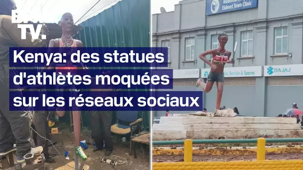 Kenya: des statues d’athlètes retirées après avoir suscité moqueries et indignation sur les réseaux