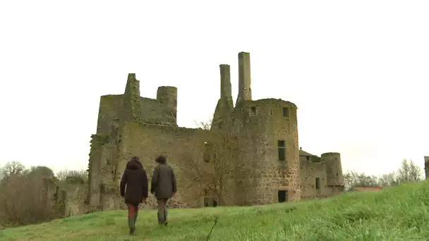 Deux-Sèvres : rénovation du château de Glénay