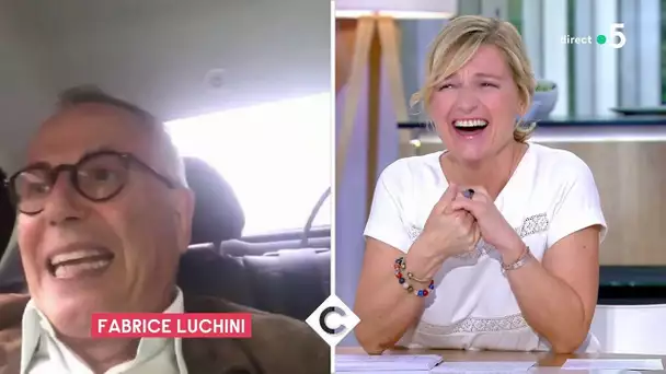 Fabrice Luchini : le duplex automobile ! - C à Vous - 17/06/2021