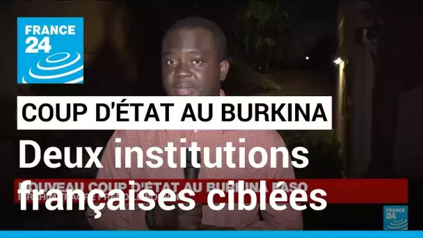 Coup d'État au Burkina Faso : Un incendie s'est déclaré devant l'ambassade de France à Ouagadougou