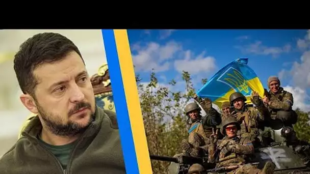 Volodymyr Zelensky revendique des avancées "puissantes" de son armée dans le Sud