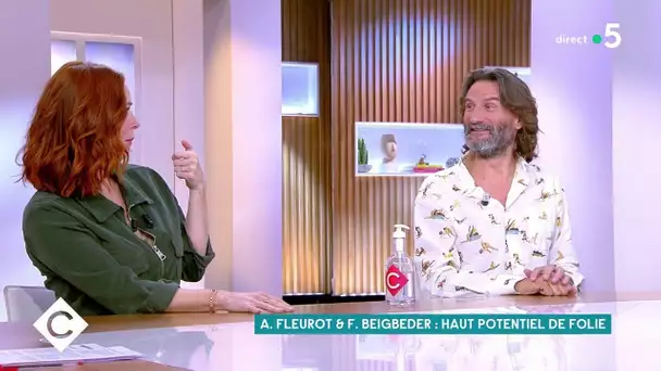 Audrey Fleurot et Frédéric Beigbeder : haut potentiel de folie ! - C à Vous - 06/05/2021