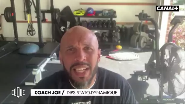 La minute sport de Coach Joe : les dips - Clique 20h25 sur CANAL+