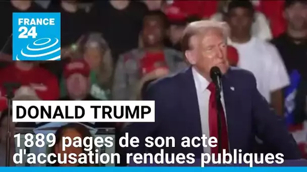 Procès de Donald Trump suite à l'assaut du Capitole : publication de 1889 pages du dossier