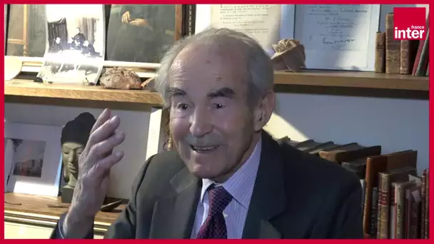 Robert Badinter : "Que Samuel Paty soit salué, qu'on rende hommage, qu'on ne se déchire pas"