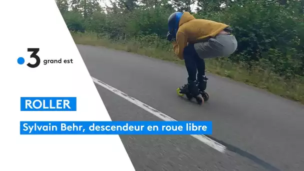 Roller de descente: Sylvain Behr en roue libre