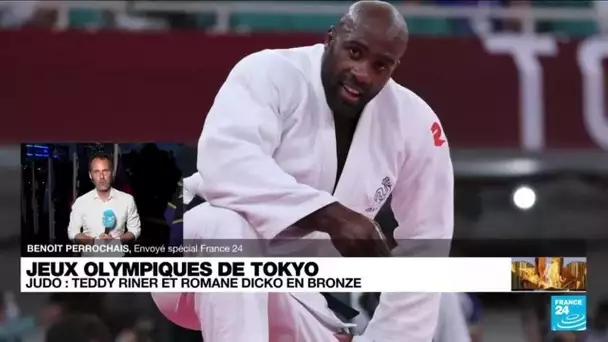 Tokyo 2020 : le judoka Teddy Riner sauve une médaille de bronze • FRANCE 24