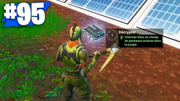 PUCE DE DÉCRYPTAGE 95 : CHERCHER DANS UN CHAMP DE PANNEAUX SOLAIRES DANS LA JUNGLE (DEFIS FORTNITE)