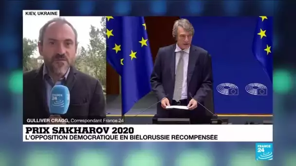 Prix Sakharov 2020 : l'opposition démocratique en Biélorussie récompensée