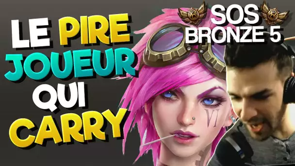 Game Posée & Encore Le PIRE Joueur Qui CARRY! SoS Bronze 5