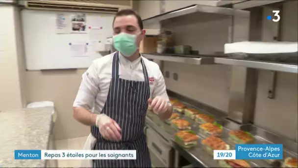 A Menton, un chef étoilé cuisine pour le personnel soignant et les SDF