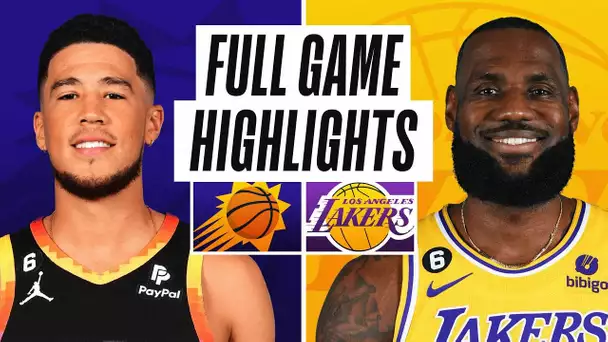 SUNS at LAKERS | NBA PRESEASON FULL GAME HIGHLIGHTS | October 5, 2022