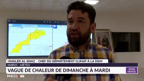 Vague de chaleur de dimanche à mardi