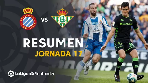 Resumen de RCD Espanyol vs Real Betis (2-2)