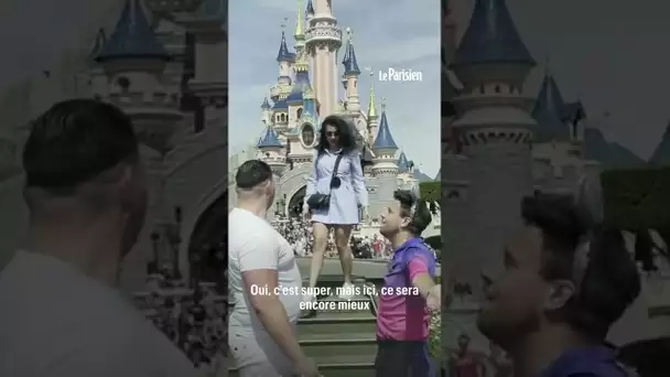 Un employé de Disneyland Paris interrompt une demande en mariage, la vidéo devient virale