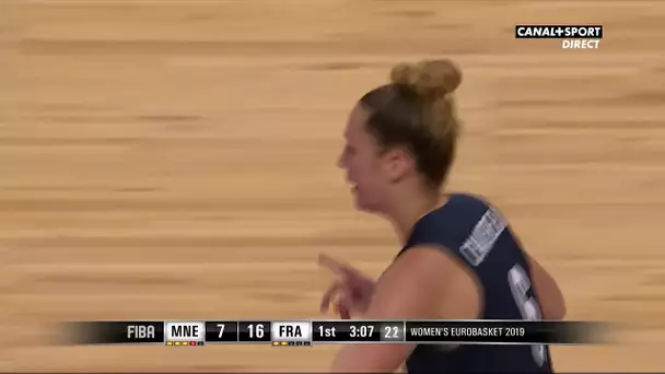 EuroBasket Féminin  - Monténégro / France : Le mouvement de balle sublime des Bleues